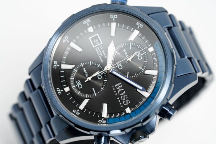 Hugo Boss Men's Watch Chronograph Globetrotter Blue PVD - HB1513824 - Image 2